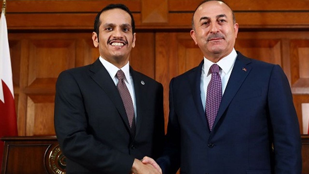 Dışişleri Bakanı Çavuşoğlu, Katarlı mevkidaşı ile görüştü