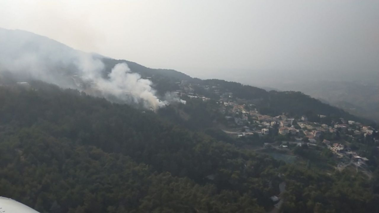 Hatay'ın Belen ilçesinde orman yangını çıktı
