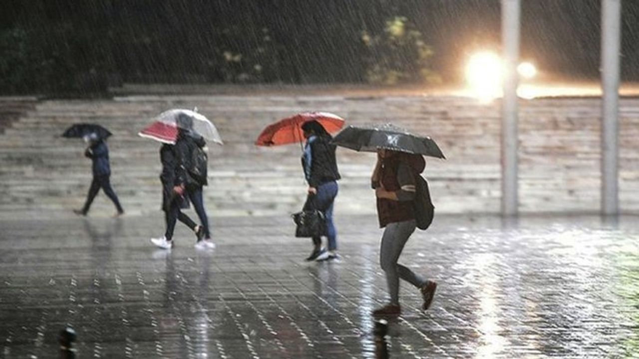 Meteoroloji'den birçok kente sağanak yağış uyarısı