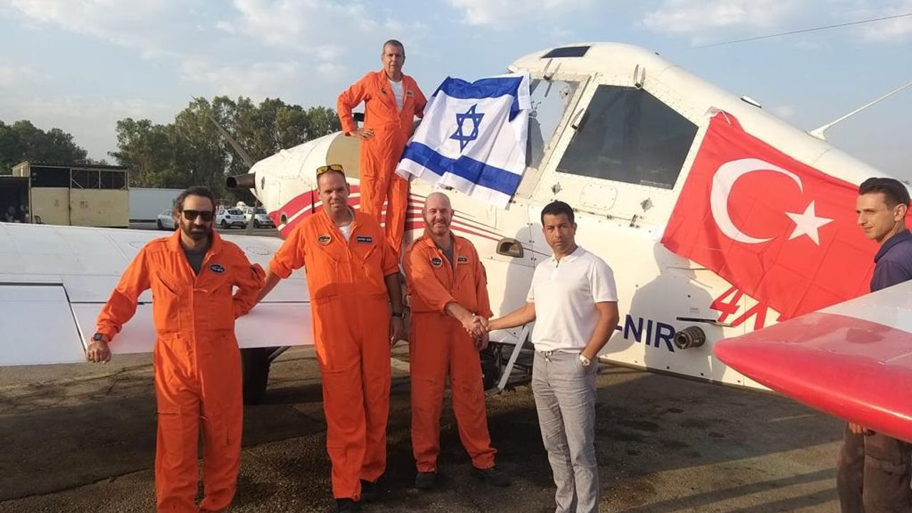 İsrail'den de 3 yangın söndürme uçağı geliyor