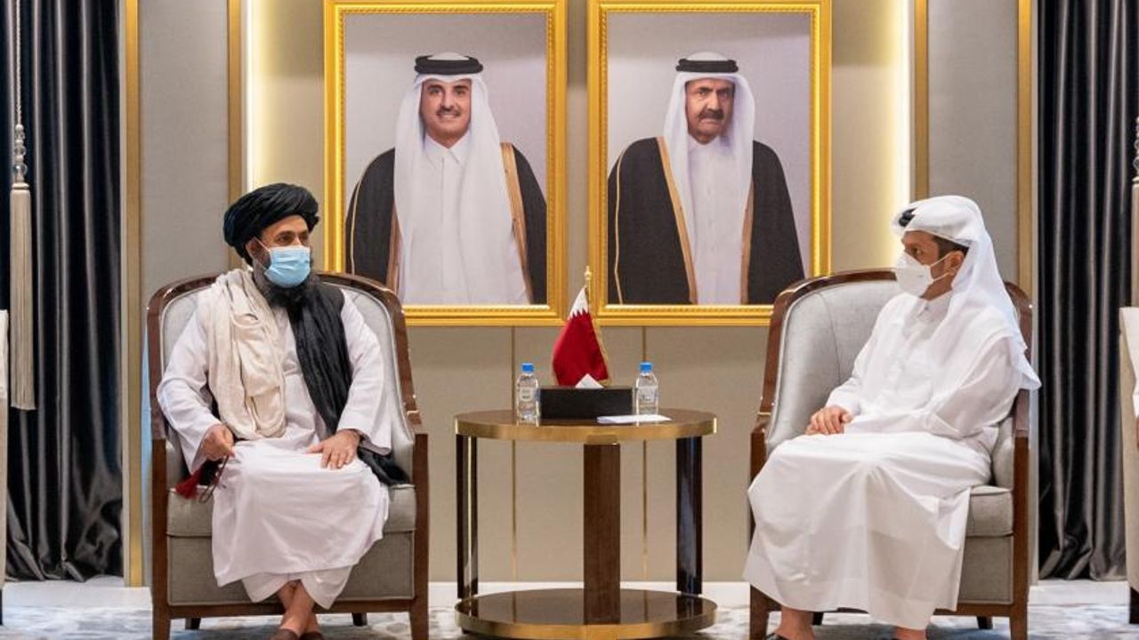 Katar Dışişleri Bakanı Al Thani, Taliban'ın üst düzey yetkilisi Baradar ile görüştü