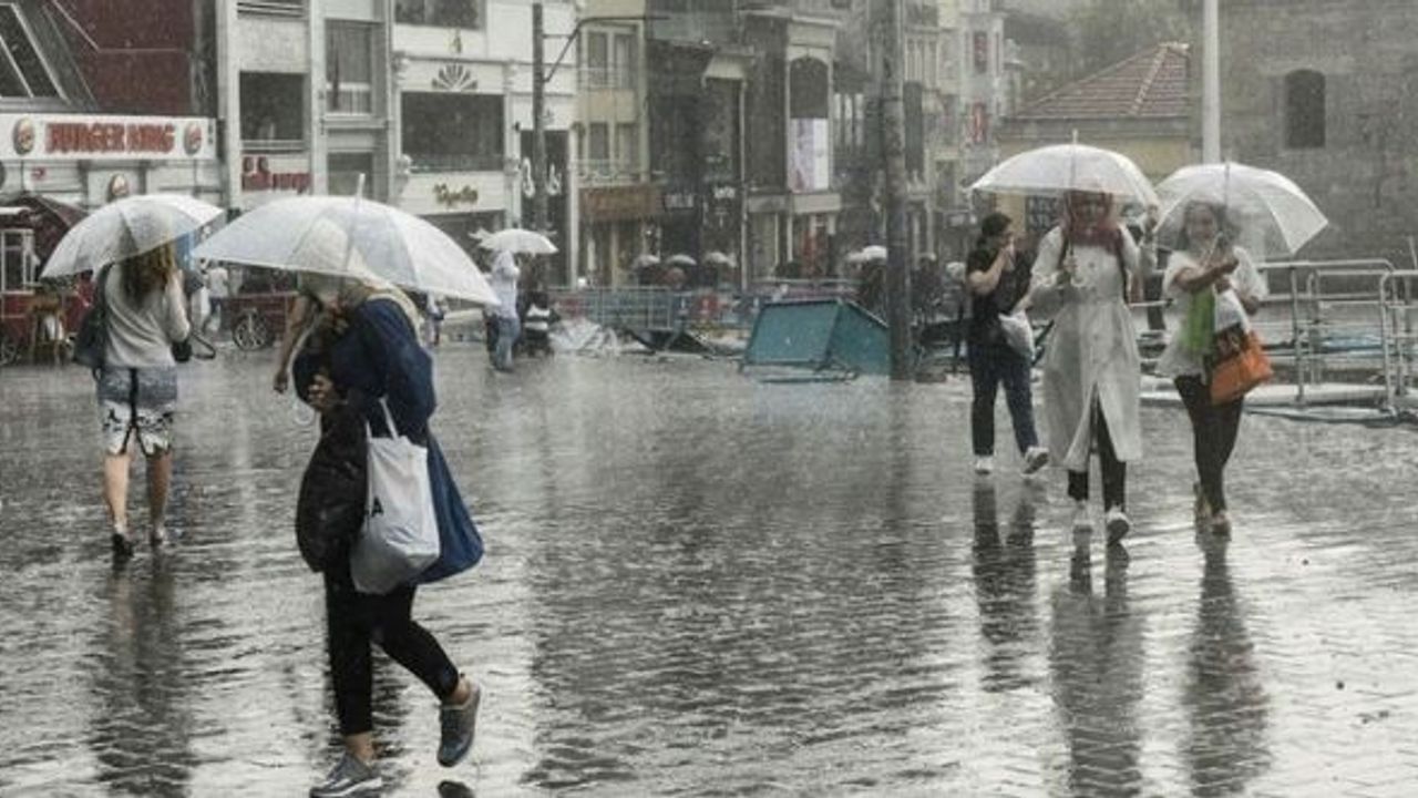 Meteoroloji, 6 bölge için sağanak yağış uyarısında bulundu
