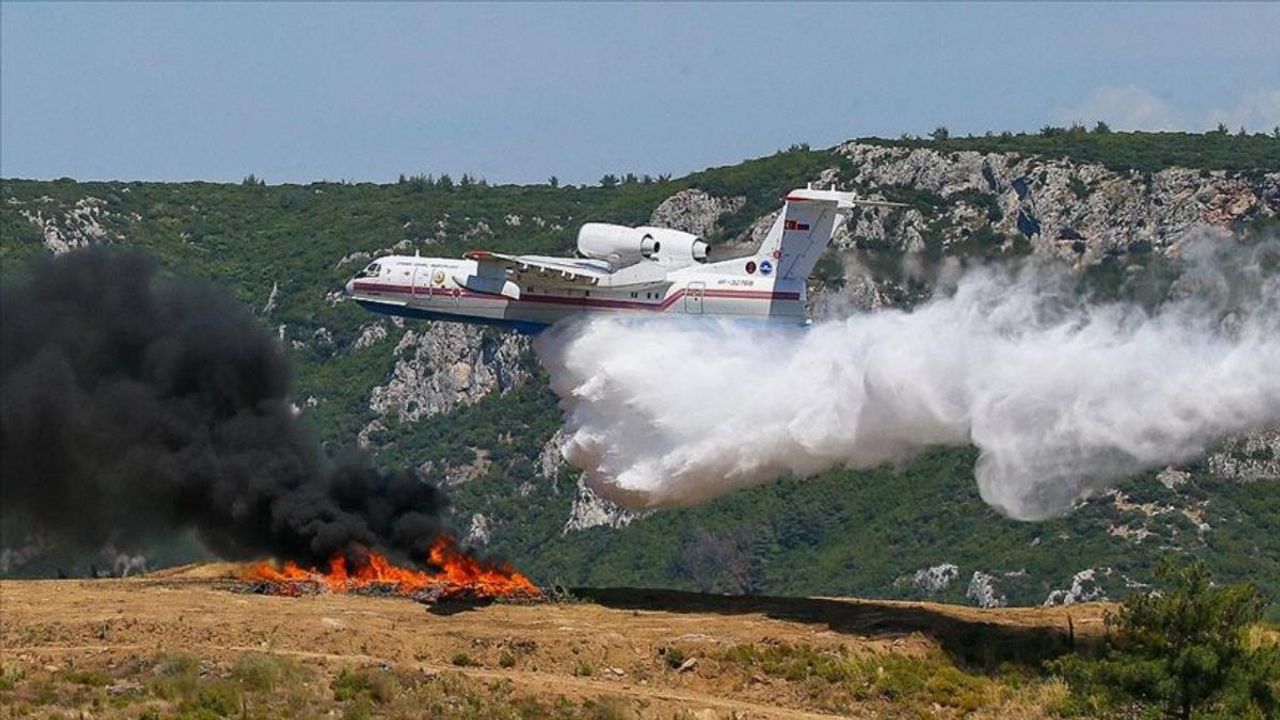 AB, Türkiye'ye yangın söndürme uçağı desteğinde bulunacak