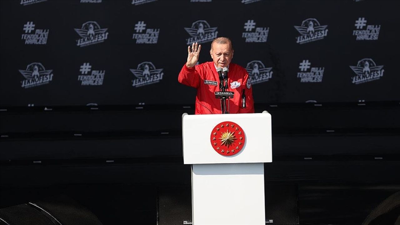 Erdoğan TEKNOFEST'te konuştu, TOGG için "Artık zaman yakın" dedi