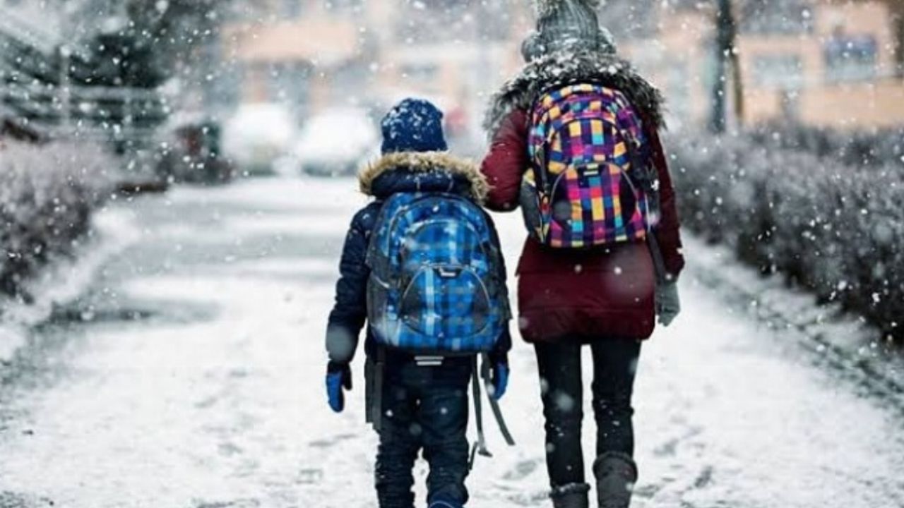 5 ilde eğitime kar ve fırtına engeli