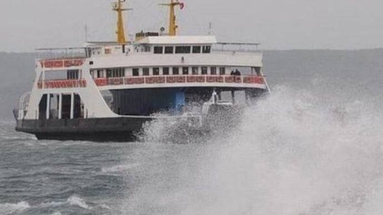 Bursa Deniz Otobüsünün yarınki 8 seferi iptal edildi