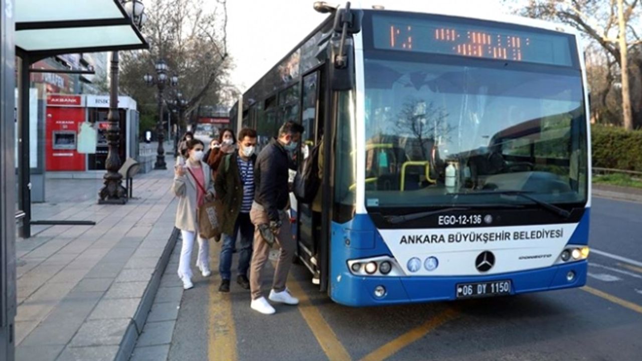 Ankara’da özel halk otobüsleri ve dolmuşlar kontak kapattı, EGO ek sefer koydu