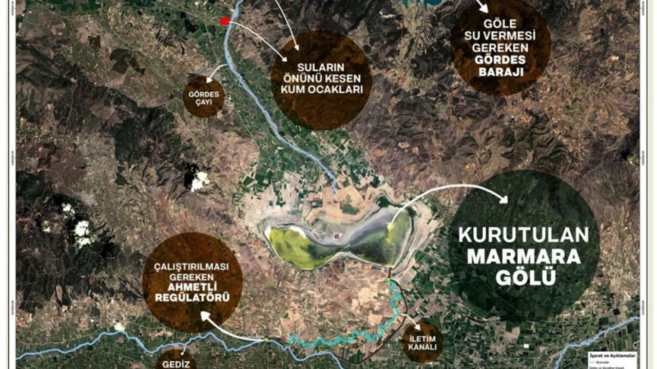Türkiye’nin ilk iklim davası, kurutulan Marmara Gölü’nün balıkçıları adına açıldı
