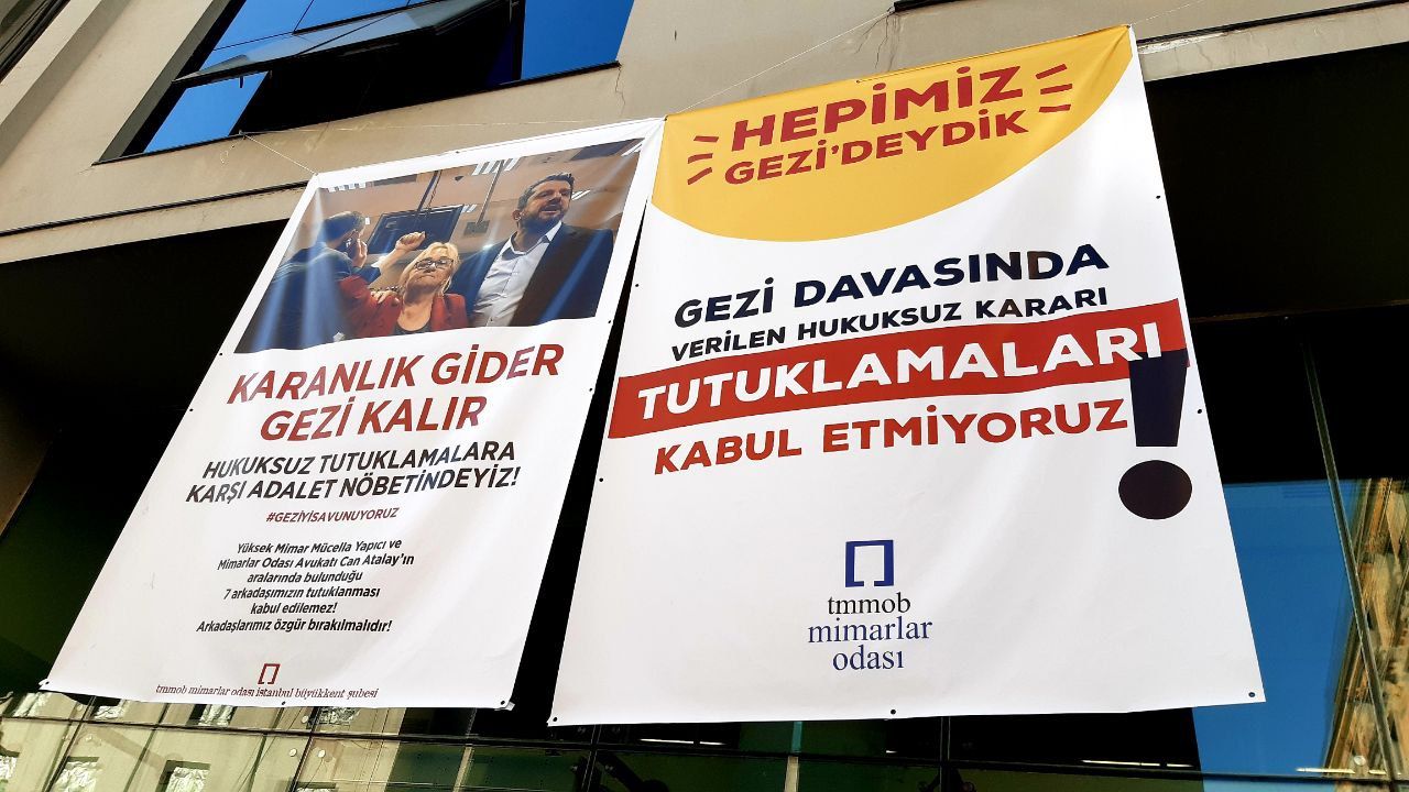 TMMOB'dan Gezi davası kararına karşı ‘Adalet Nöbeti’ başlattı