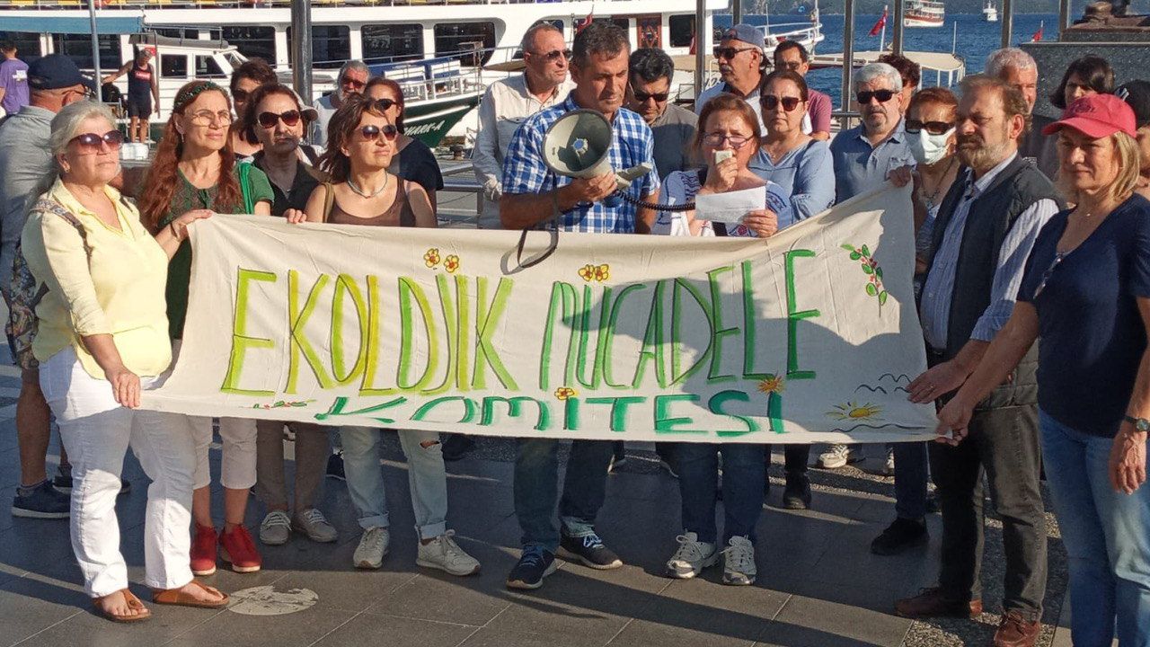 Marmaris Ekolojik Mücadele Komitesi'nden Kaftancıoğlu'na destek