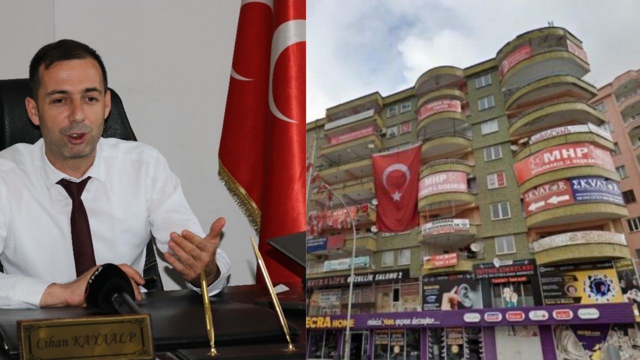 Dün kapatılan MHP Diyarbakır'ın başkan dahil yöneticileri gözaltına alındı: Gasp, tehdit ve şantajla suçlanıyorlar!