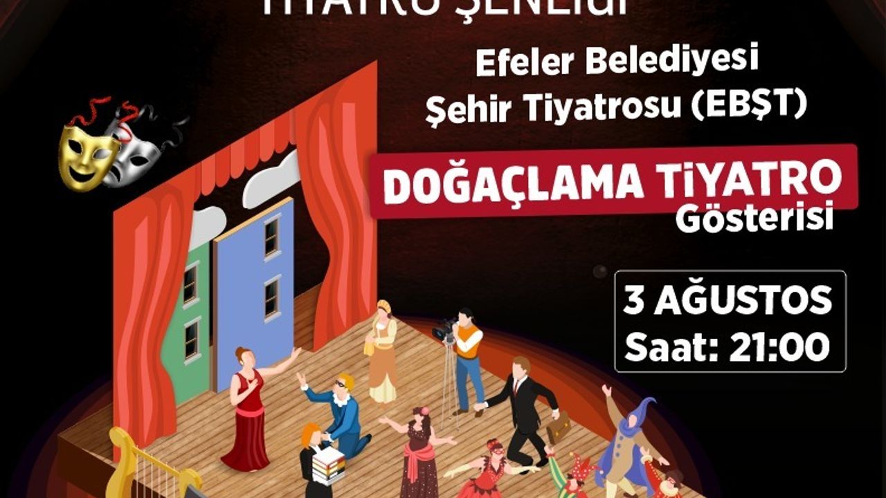 Efeler Belediyesi Şehir Tiyatrosu, Eceabat Tiyatro Şenliği’ne katılıyor