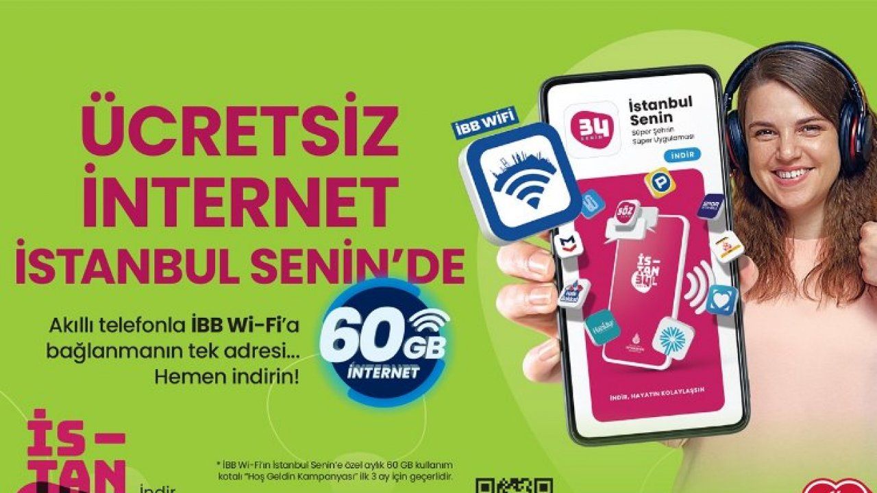İBB Wi-Fi İstanbul Senin'de