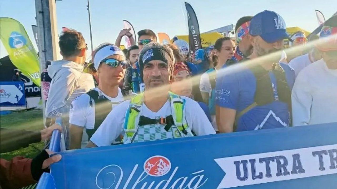 Manisalı atlet Bursa'da 30 kilometrelik parkurda üçüncü oldu