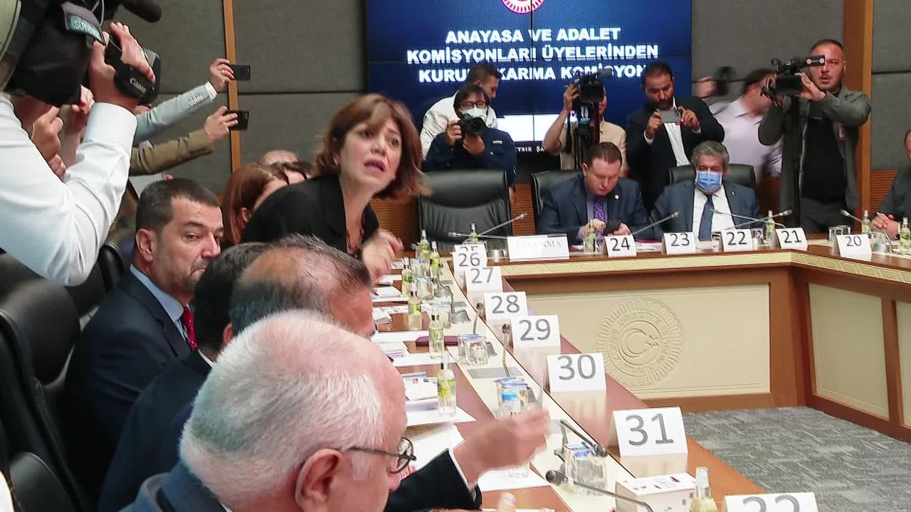 Salihe Aydeniz'in dokunulmazlık dosyası: Basın salondan çıkarıldı! HDP-MHP arasında gerginlik