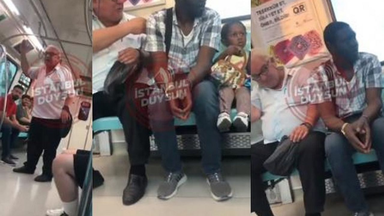 Metrodaki ırkçı saldırgan gözaltına alındı