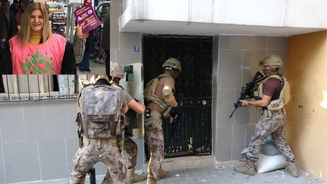 Mersin'de ev baskınları: 20 HDP'li gözaltına alındı
