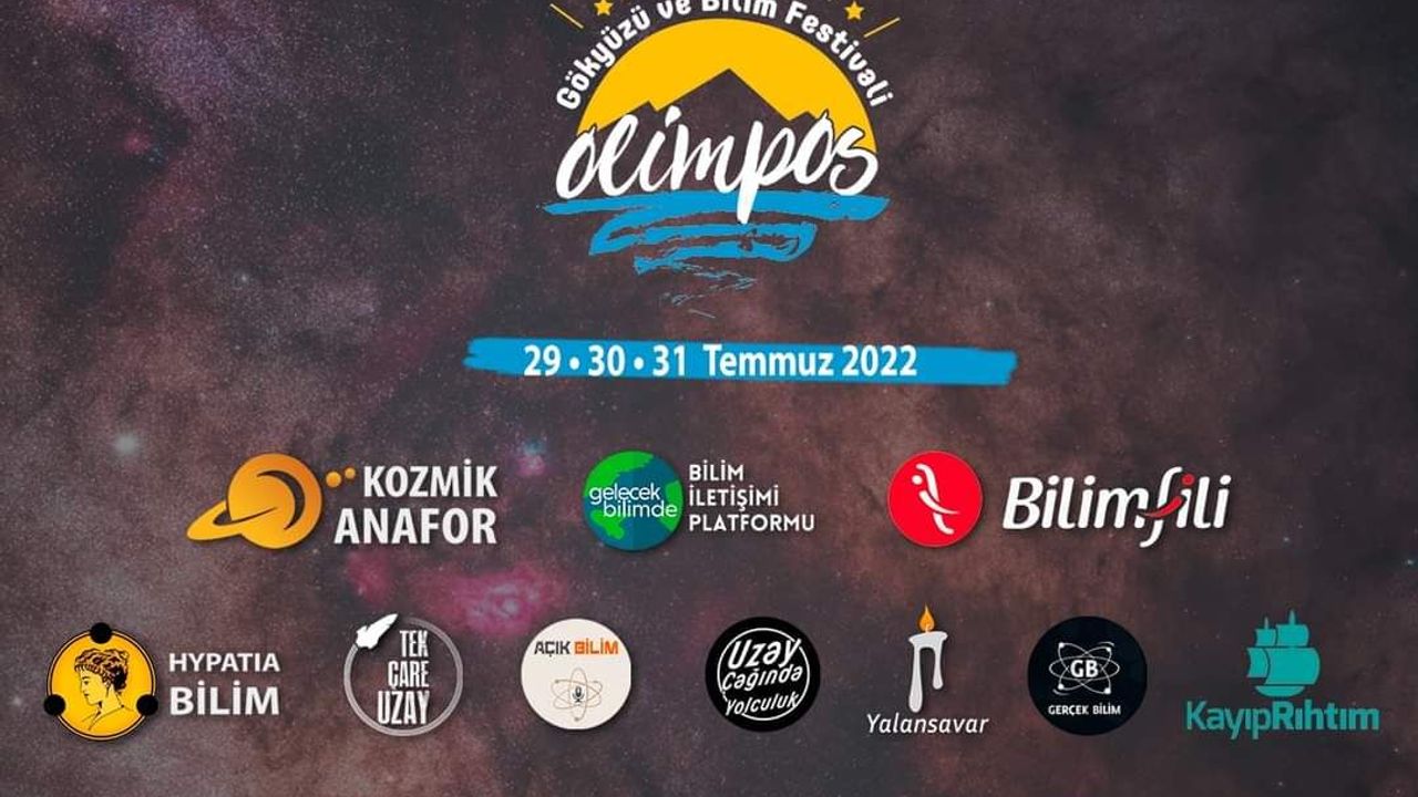 Antalya Olimpos Gökyüzü ve Bilim Festivali 2022 sona erdi