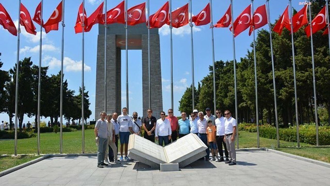 Babadağ Belediyesi heyeti Çanakkale'yi gezdi
