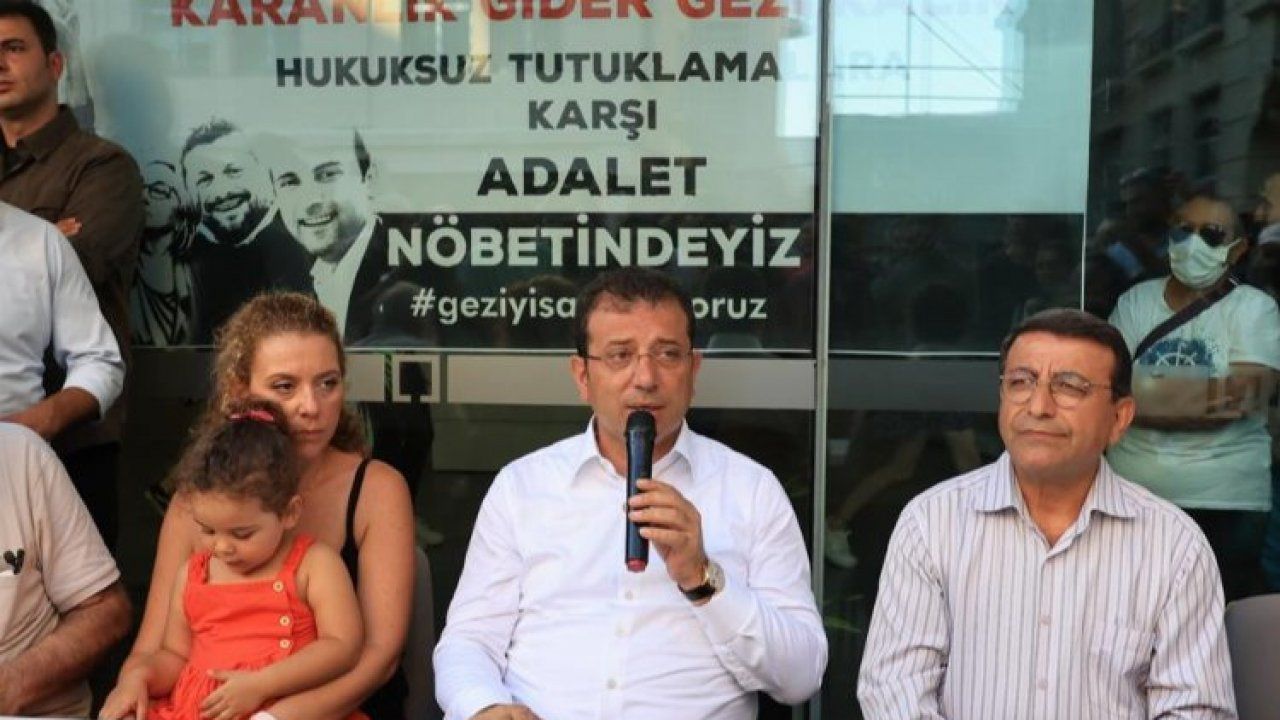 İmamoğlu 106 gündür devam eden “Gezi İçin Adalet Nöbeti”ne katıldı