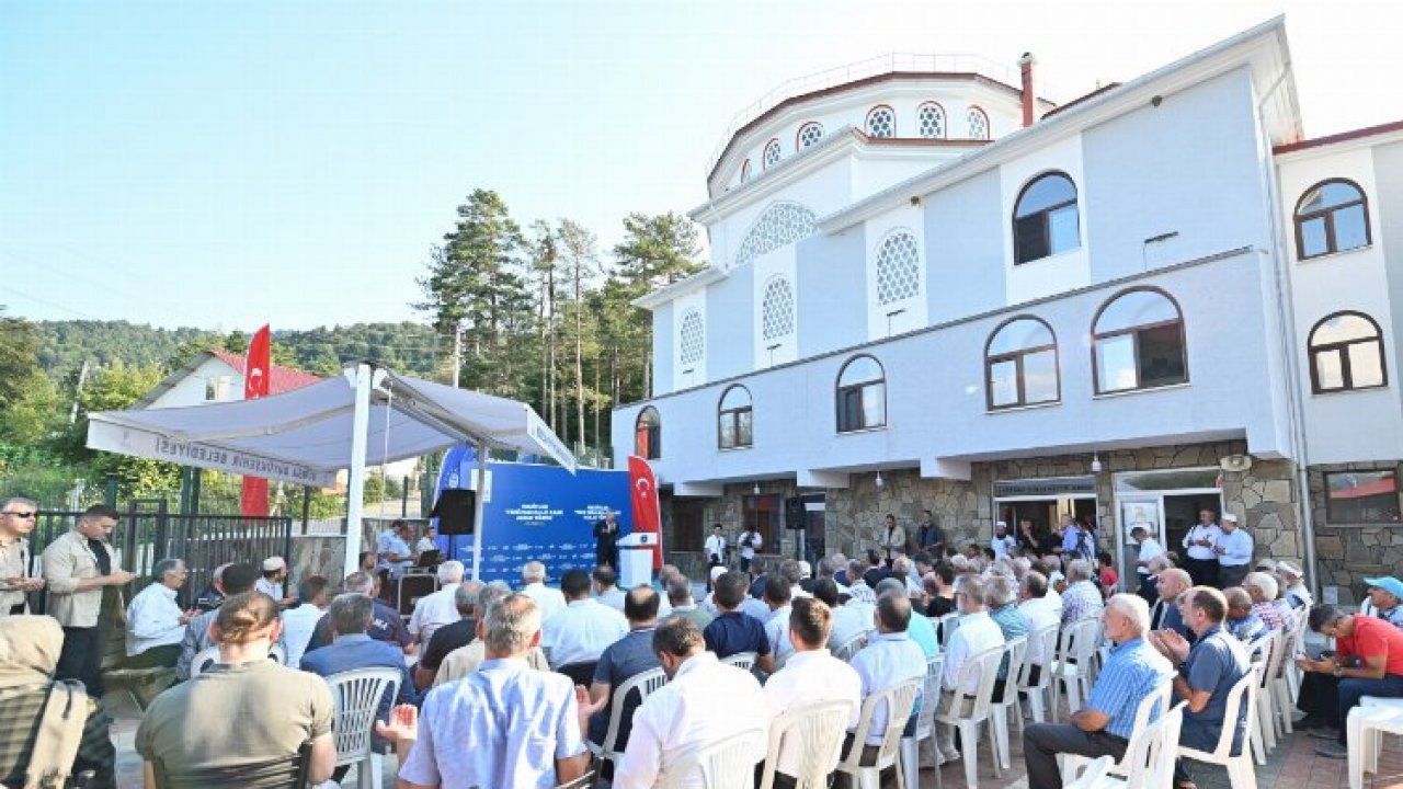 Bursa İnegöl'de Mezitler Yeni Camii ibadete açıldı