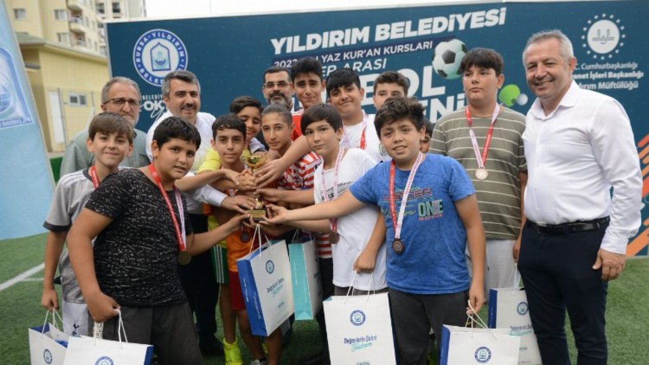 Bursa Yıldırım'daki turnuvada 'kardeşlik' kazandı
