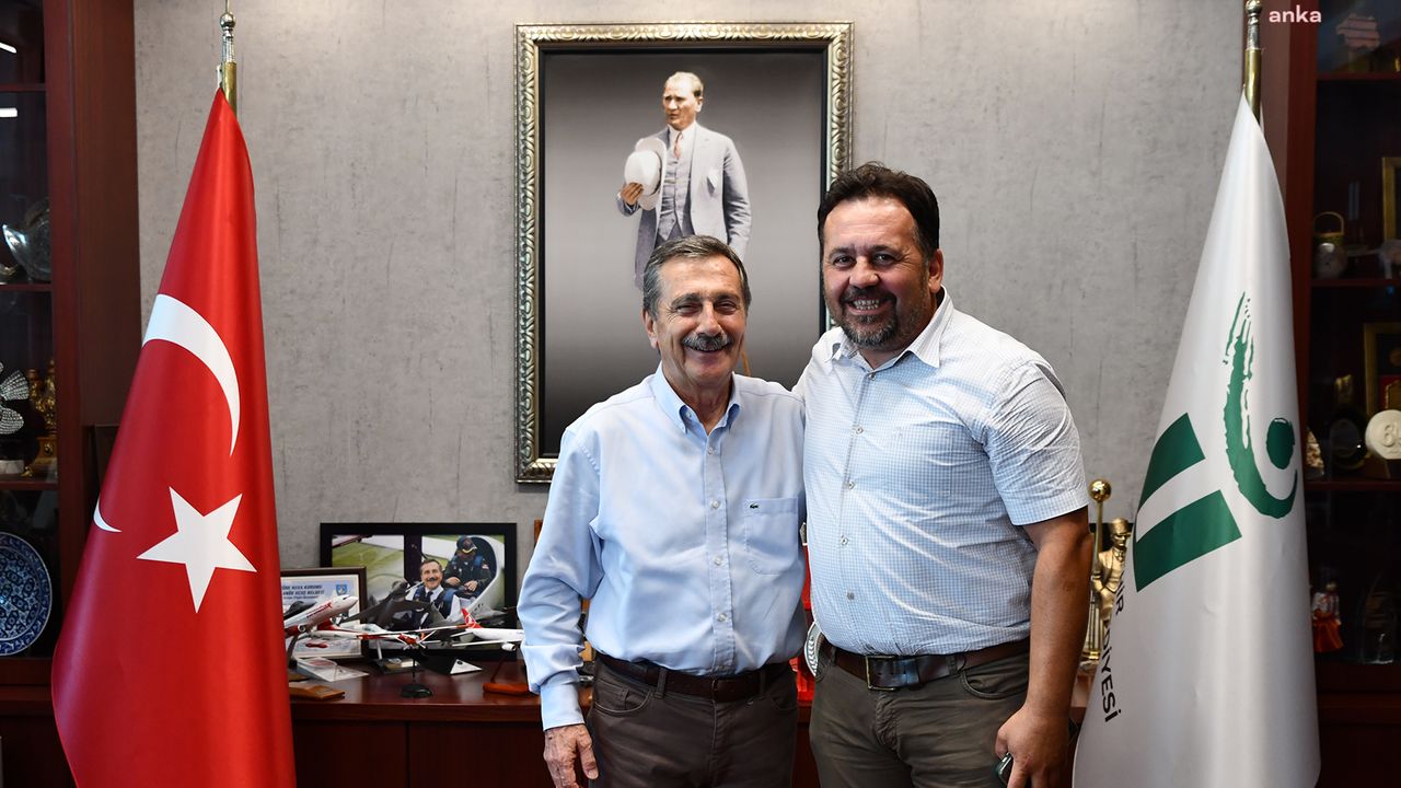 Kızıliner'den Başkan Ataç'a ziyaret