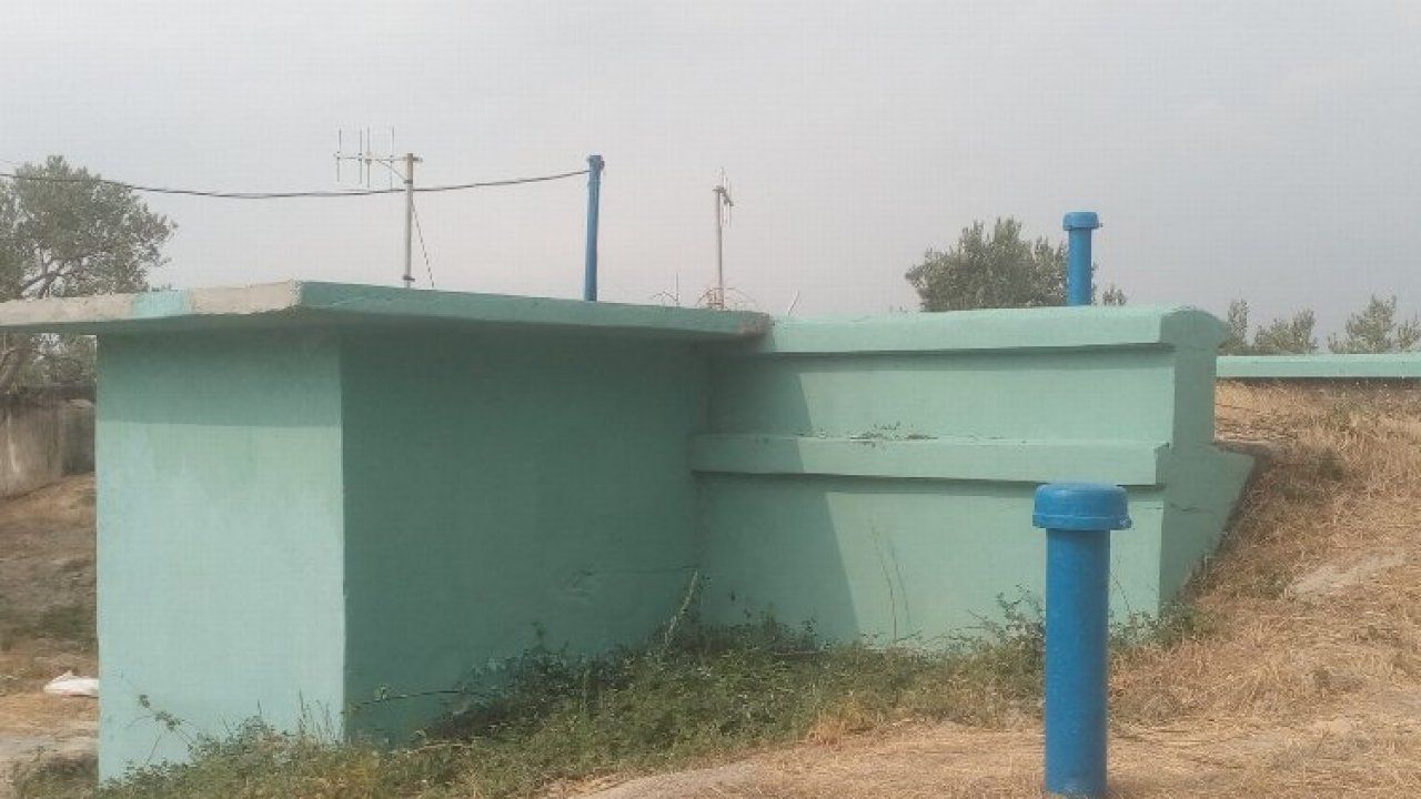 Manisa Akhisar'da içme suyu depolarına bakım
