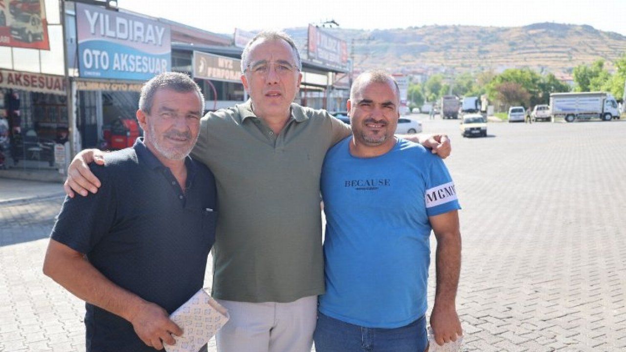 Nevşehir sanayi esnafına 'simit'li ziyaret