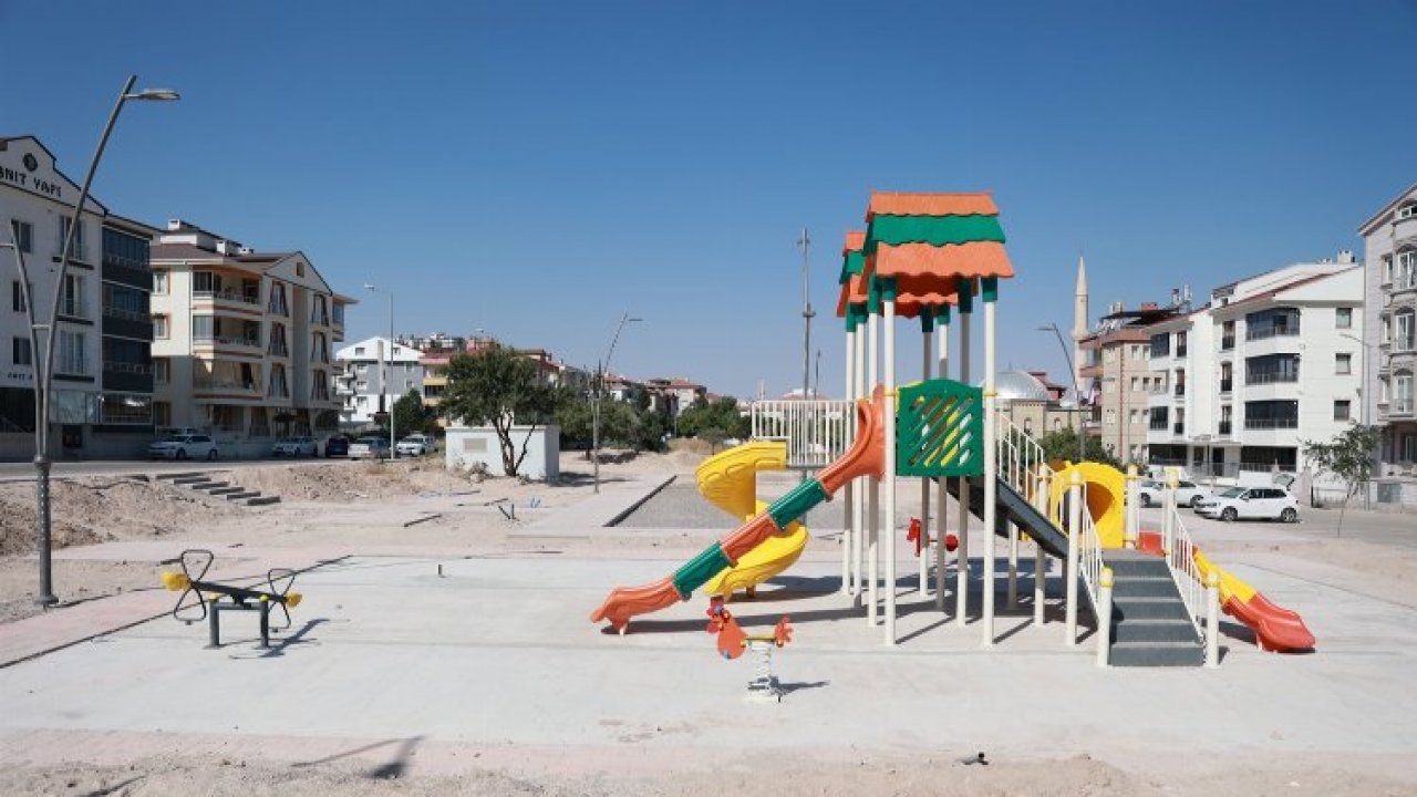 Nevşehir'de Güzelyurt'a yeni park