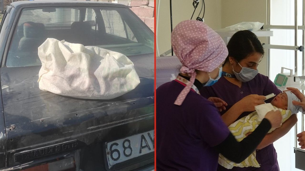 Yer Konya: Yeni doğmuş bebeği poşete koyup, arabanın bagajına bıraktılar