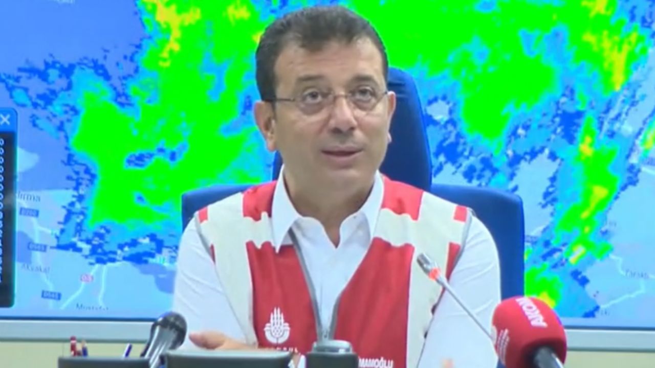 İmamoğlu: İstanbul'da yağış yoğunluğu 2'ye, 3'e kadar sürecek