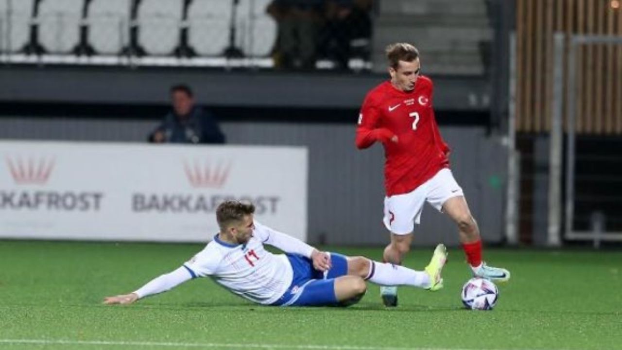 A Milli Takım, Faroe Adaları'na deplasmanda 2-1 mağlup oldu