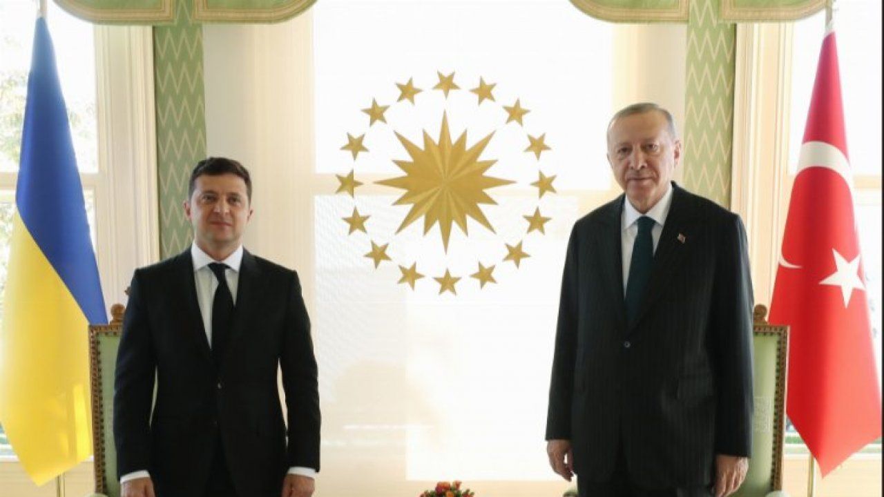 Erdoğan  ve Zelenski görüştü