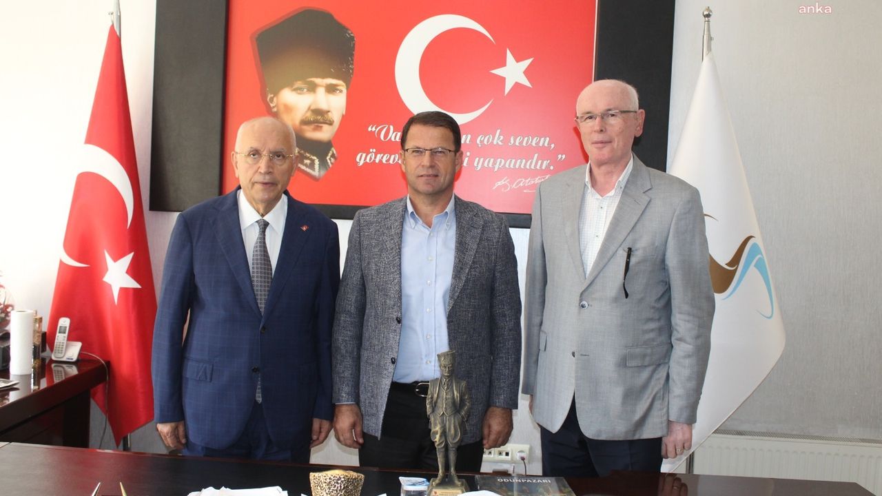 Samandağ Belediye Başkanı Eryılmaz, İç Anadolu Belediyeler Birliği'nden önemli isimleri ağırladı