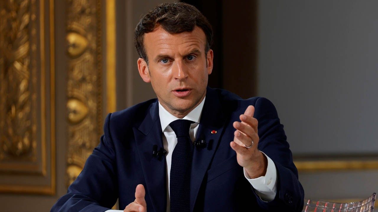 Macron, Ukrayna'yı desteklemek için özel fon oluşturulacağını duyurdu