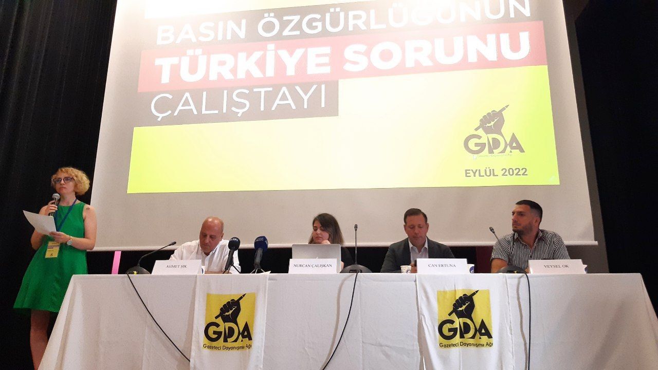 Gazeteciler, “Basın Özgürlüğünün Türkiye Sorunu Çalıştayı”nda buluştu