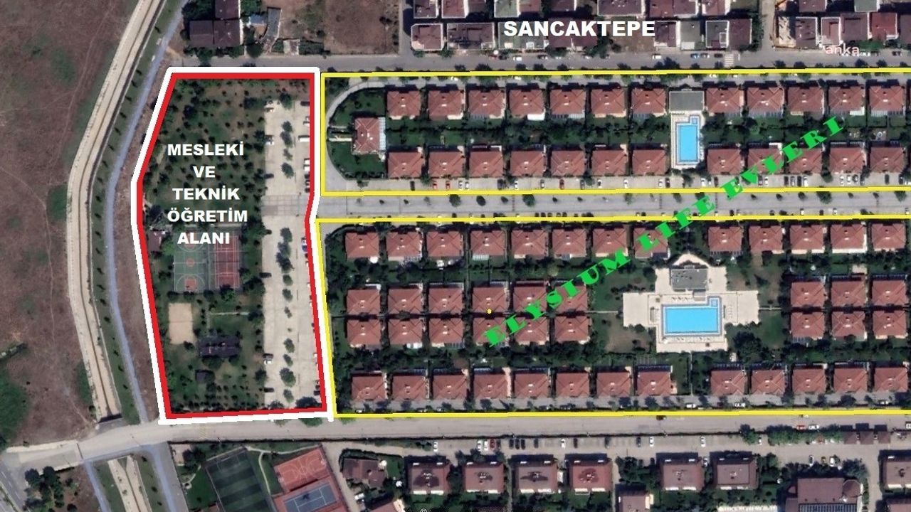 Valilik bile karşı çıkmıştı: AKP'li Sancaktepe Belediyesi okul alanını park alanına dönüştürdü