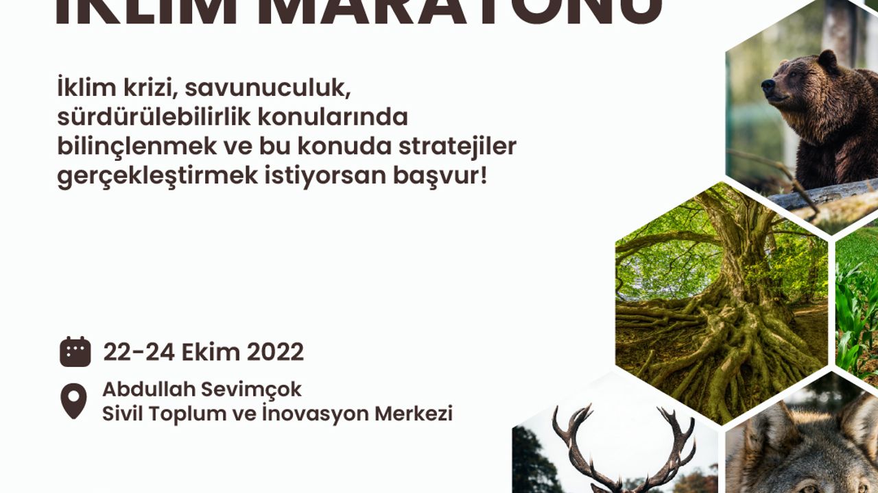 Antalya İklim Maratonu başlıyor