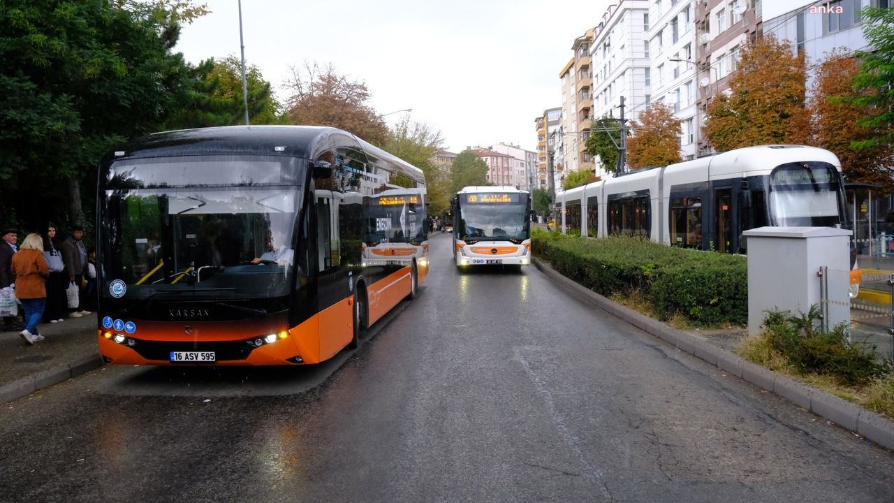 Eskişehir’de elektrikli otobüsler test sürüşünde