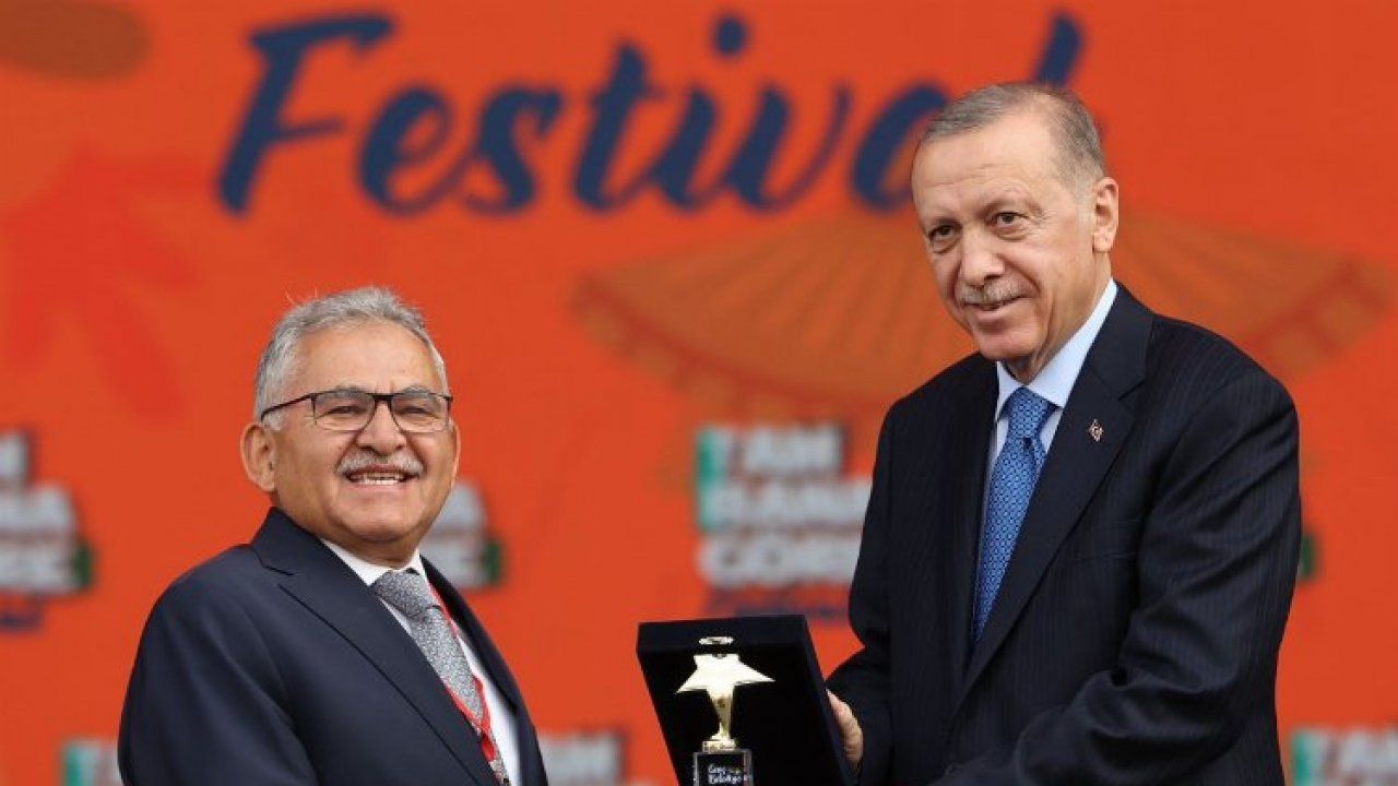 Kayseri Büyükşehir'e 'Değer Gençlik' ödülü