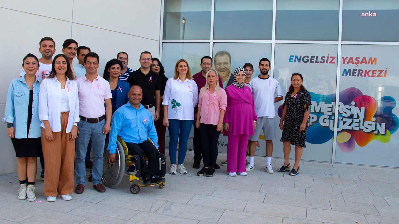 Mersin Büyükşehir'den meme kanseri için farkındalık çalışması