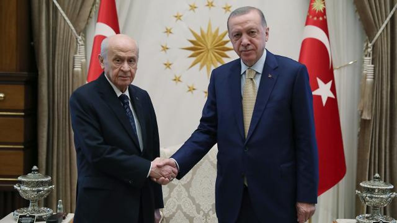 Cumhurbaşkanı Erdoğan Bahçeli ile bir araya gelecek