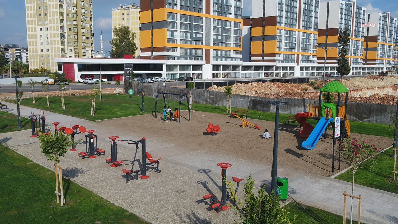 Antalya Büyükşehir'den Güneş mahallesinde yeni park