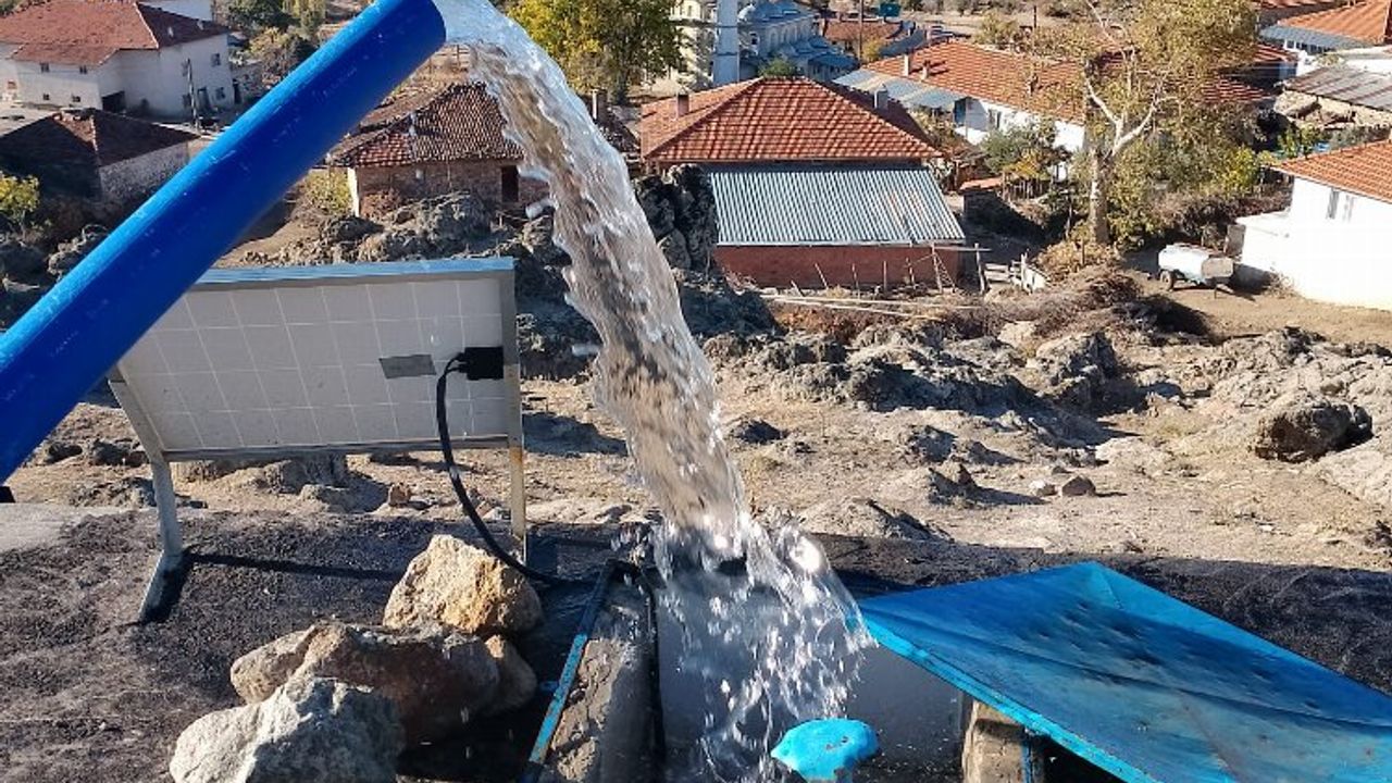 Manisa Demirci'de Yeğenler sağlıklı suya kavuştu