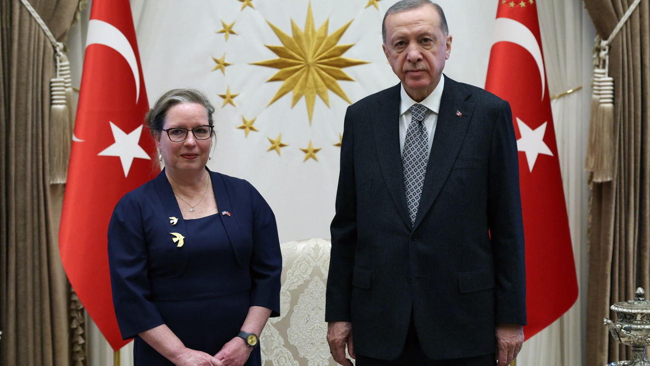 İsrail Büyükelçisi Irit Lillian, Erdoğan'a güven mektubunu sundu
