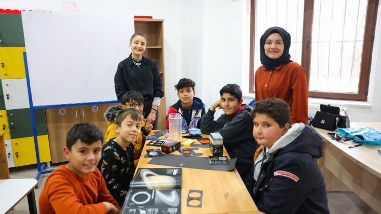Nevşehir'de öğrencilere ücretsiz kurs