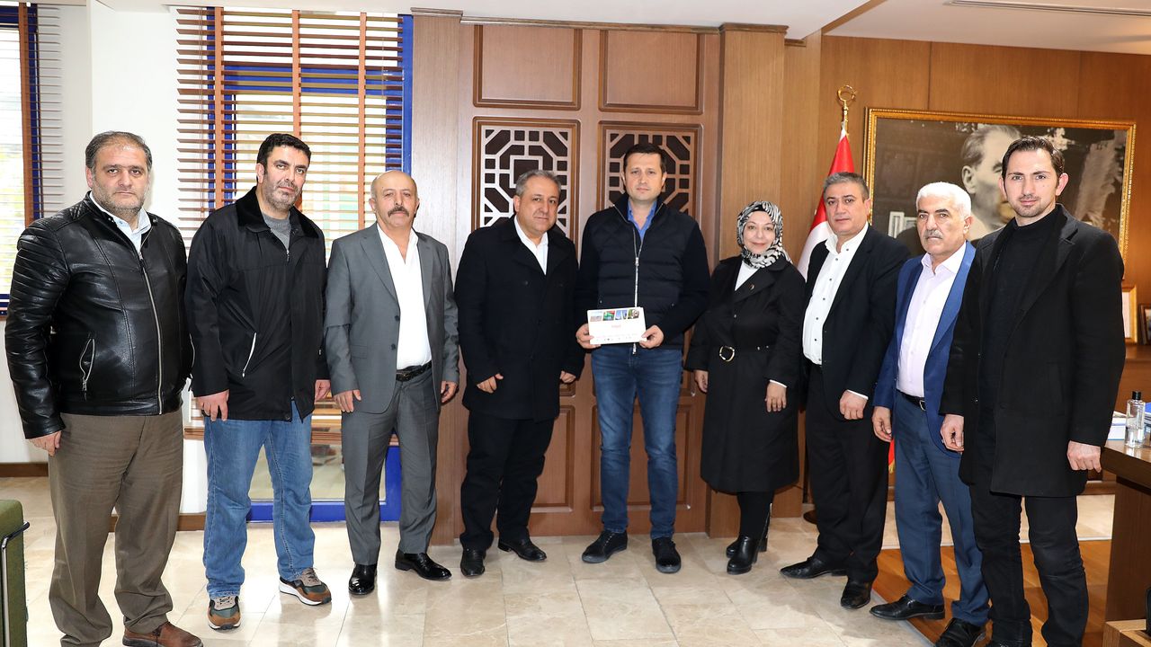 Tokatlılar'dan Çerkezköy Belediye Başkanı Akay'a ziyaret