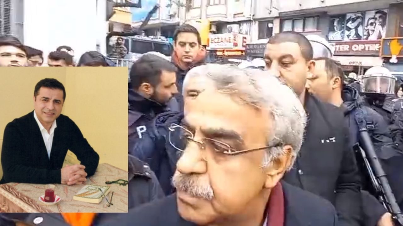 Sancar'ı Kadıköy'de ablukaya alan polise yanıt Silivri'den geldi, Demirtaş: İktidar ağzıyla kuş tutsa sandığa gömeceğiz