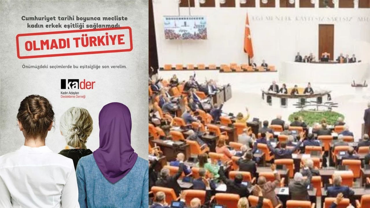 KA.DER "Olmadı Türkiye" dedi ve Cumhuriyet tarihi boyunca hiç kadın milletvekili seçmeyen 20 ili açıkladı